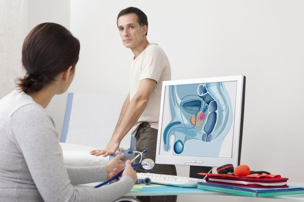 medical consultation for prostatitis